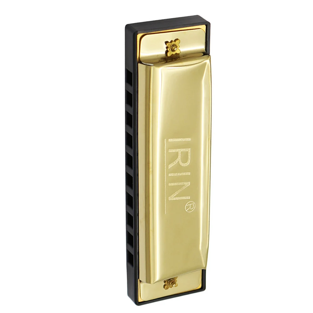 IRIN Harmonica 10-hole 20-tones Harmonica Mouth Organ Suitable For Music Enthusiasts Woodwind Instrument Gold/Silver
IRIN Harmonica 10-hole 20-tones Harmonica Mouth Organ Suitable For Music Enthusiasts Woodwind Instrument Gold/Silver