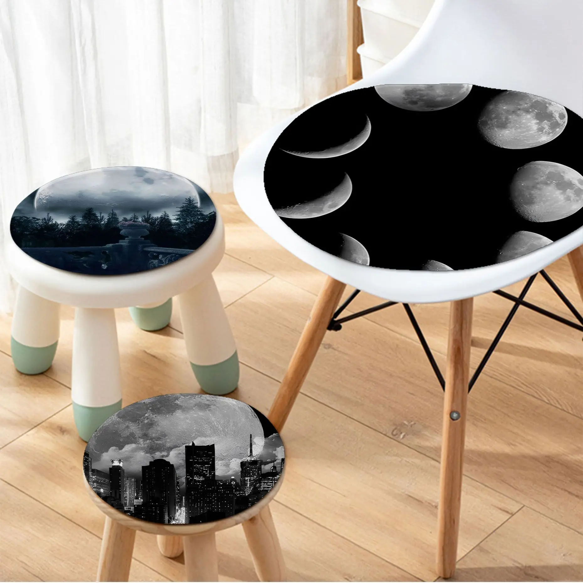 Black White Moon European Stool Pad Patio Home Kitchen Office Chair Seat Cushion Pads Sofa Seat 40x40cm Sofa Decor Tatami
Black White Moon European Stool Pad Patio Home Kitchen Office Chair Seat Cushion Pads Sofa Seat 40x40cm Sofa Decor Tatami