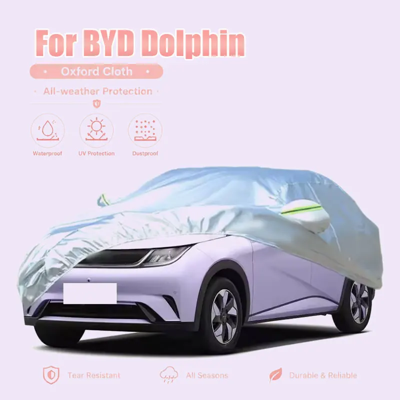 For BYD Dolphin Full Car Cover Reflective Strips Waterproof Snowproof Dustproof UV Protection Exterior Accessories
For BYD Dolphin Full Car Cover Reflective Strips Waterproof Snowproof Dustproof UV Protection Exterior Accessories