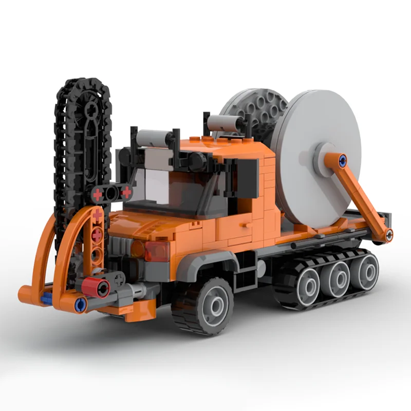 331pcs MOC Cable Laying Truck City Construction Model Building Blocks Christmas Gifts Toy Brick Kids Education DIY Creative
331pcs MOC Cable Laying Truck City Construction Model Building Blocks Christmas Gifts Toy Brick Kids Education DIY Creative