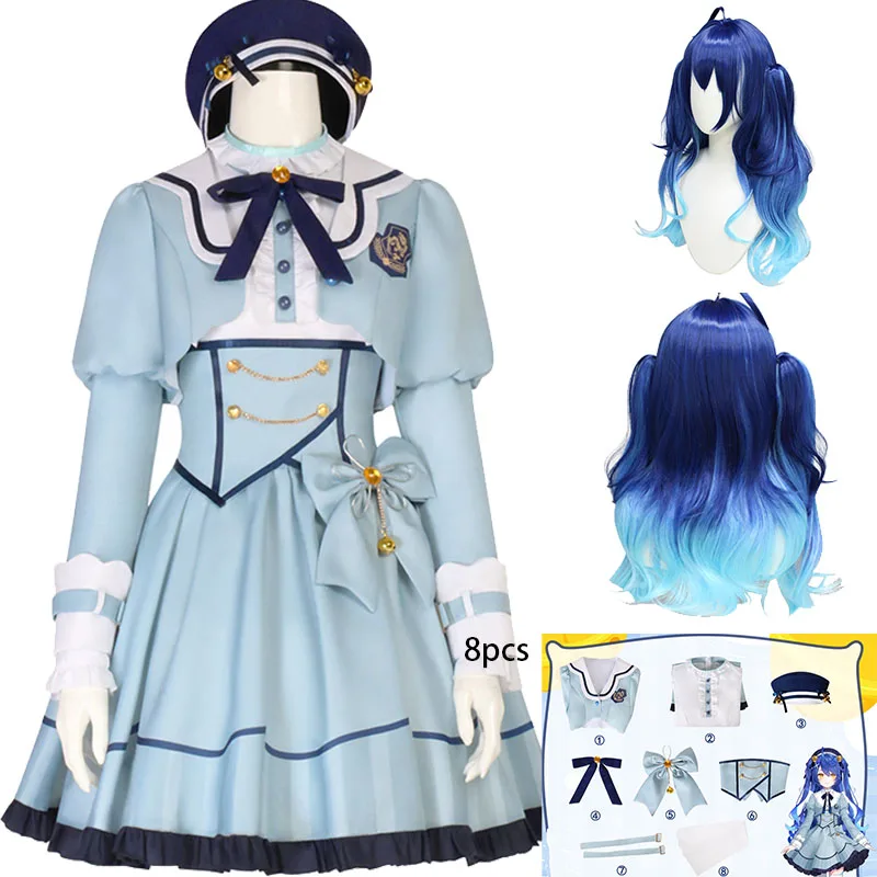 WHH Rainbow Socty Cosplay Costume Amamiya Kokoro Dress Anime Sexy Gril Complete Outfit For Theme Party
WHH Rainbow Socty Cosplay Costume Amamiya Kokoro Dress Anime Sexy Gril Complete Outfit For Theme Party