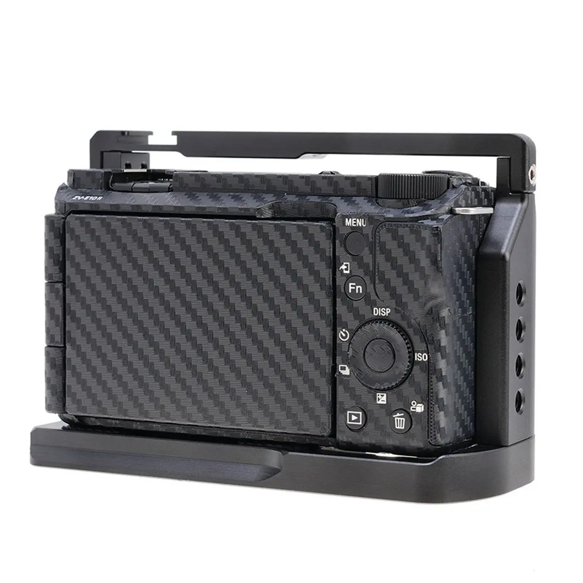 Комплект креплений Doings For Sony ZV-E10 II: эргономичная рукоятка-стабилизатор из сплава, крепление для штатива
Комплект креплений Doings For Sony ZV-E10 II: эргономичная рукоятка-стабилизатор из сплава, крепление для штатива