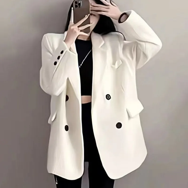 2023 New Fashion Autumn Fashion Suit High Grade Corduroy White Suit Medium Length Loose Soft Comfortable Coat for Women
2023 New Fashion Autumn Fashion Suit High Grade Corduroy White Suit Medium Length Loose Soft Comfortable Coat for Women