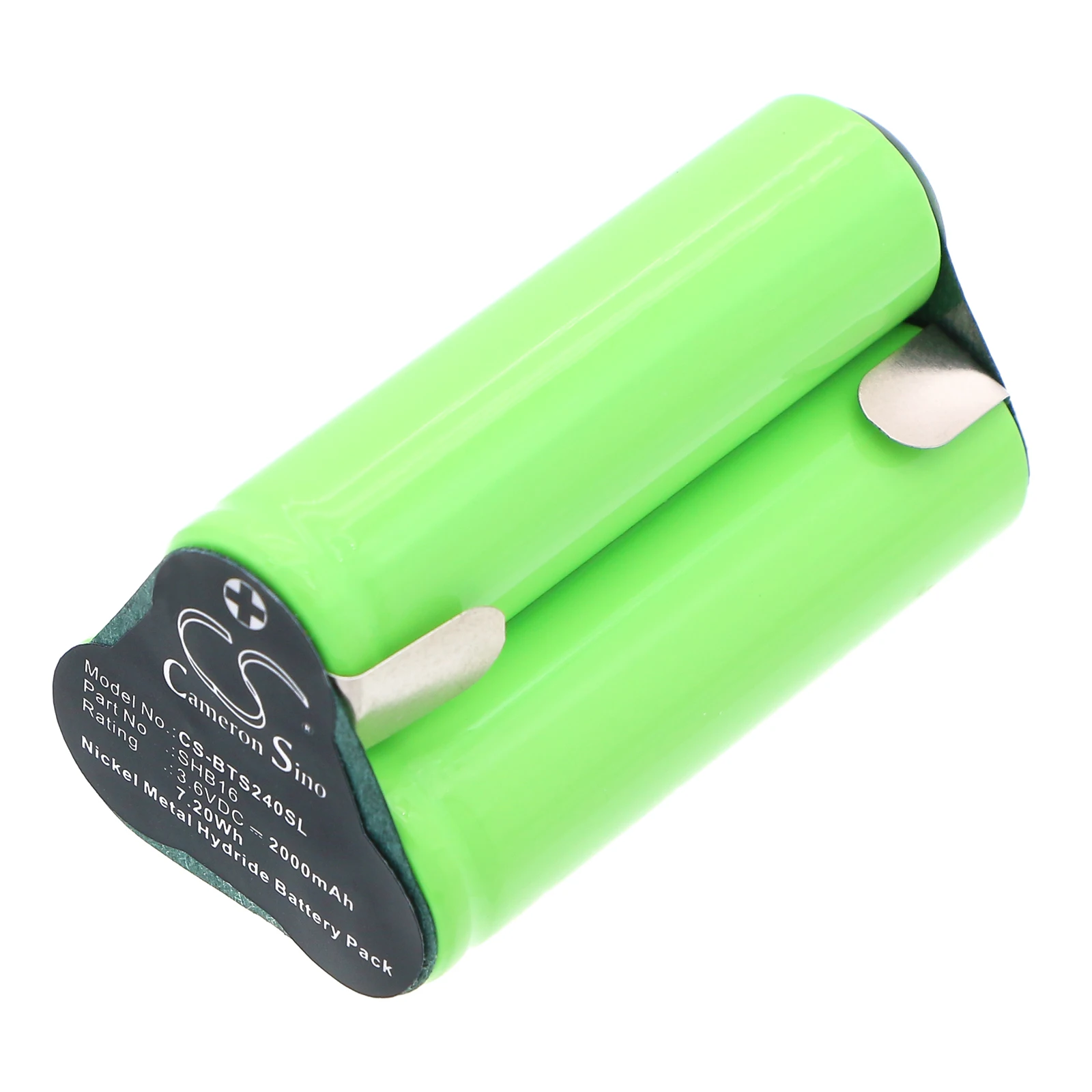 Electric Clipper Battery 3.6V/2000mAh SHB16 for Babyliss T24B, T24C, T24D, Scherna T44, Remington HC-352
Electric Clipper Battery 3.6V/2000mAh SHB16 for Babyliss T24B, T24C, T24D, Scherna T44, Remington HC-352