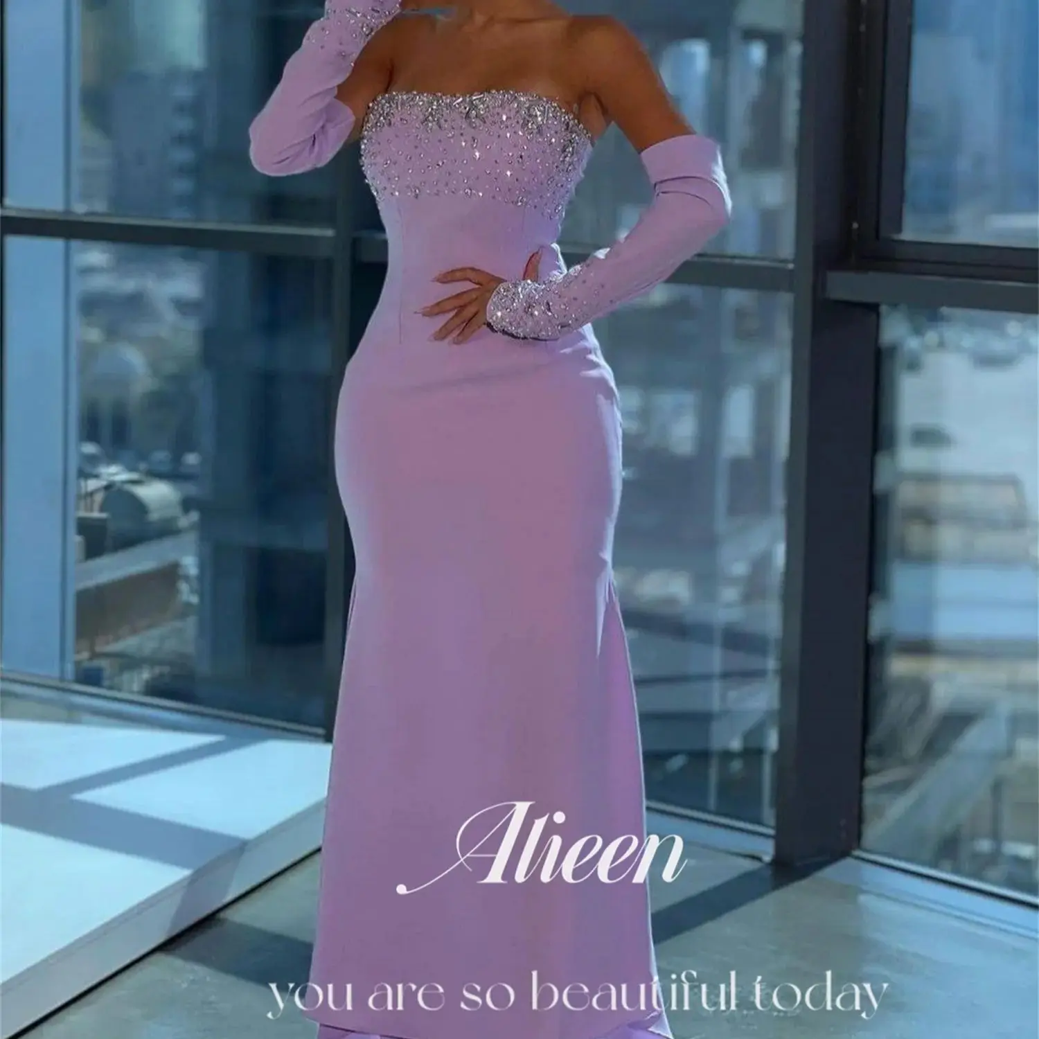 Aileen Women Evening Dresses for Special Occasions فساتين سهرة Elegant Prom Dresses 2025 Customized Vestidos De Fiesta Party
Aileen Women Evening Dresses for Special Occasions فساتين سهرة Elegant Prom Dresses 2025 Customized Vestidos De Fiesta Party