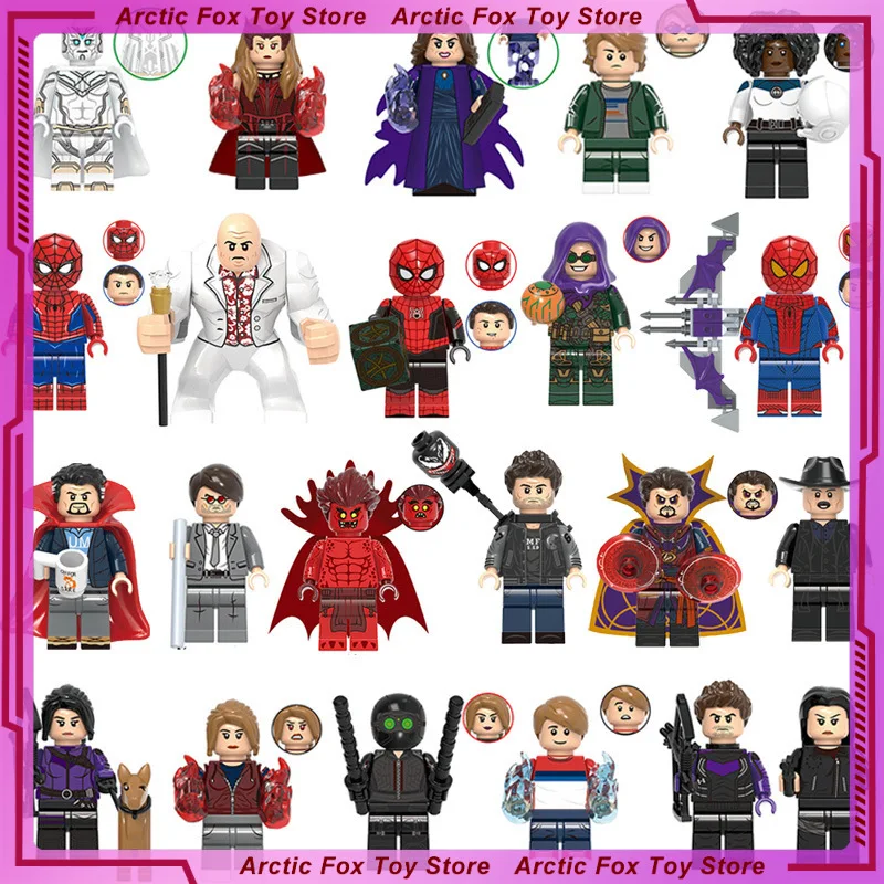 5cm The Avengers Movie Figur Spider-Man Perimeter Assembling Building Blocks Desktop Decoration Ornaments Kids Gift Toys
5cm The Avengers Movie Figur Spider-Man Perimeter Assembling Building Blocks Desktop Decoration Ornaments Kids Gift Toys