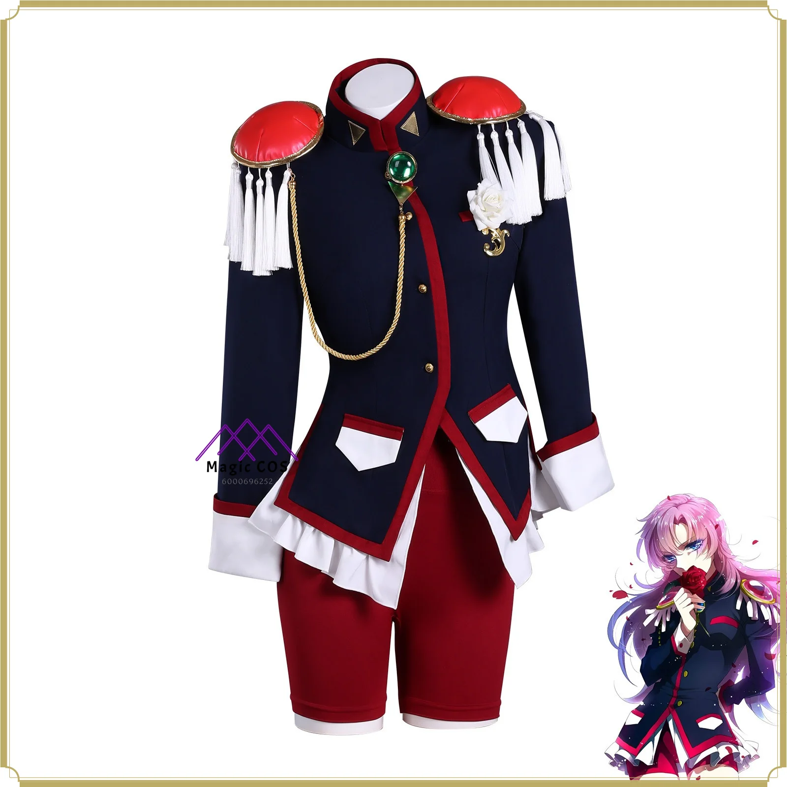 Anime Academy Style Utena Tenjou Cosplay Costume Women - Full Set Equestrian Uniform High Quality Role Playing Halloween Party
Anime Academy Style Utena Tenjou Cosplay Costume Women - Full Set Equestrian Uniform High Quality Role Playing Halloween Party