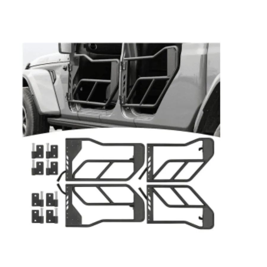 Трубчатые двери с зеркалом бокового вида для 20182024 Jeep Wrangler JL JLU Gladiator JT 4 двери В комплект из 4 предметов для бездорожья, лето
Трубчатые двери с зеркалом бокового вида для 20182024 Jeep Wrangler JL JLU Gladiator JT 4 двери В комплект из 4 предметов для бездорожья, лето