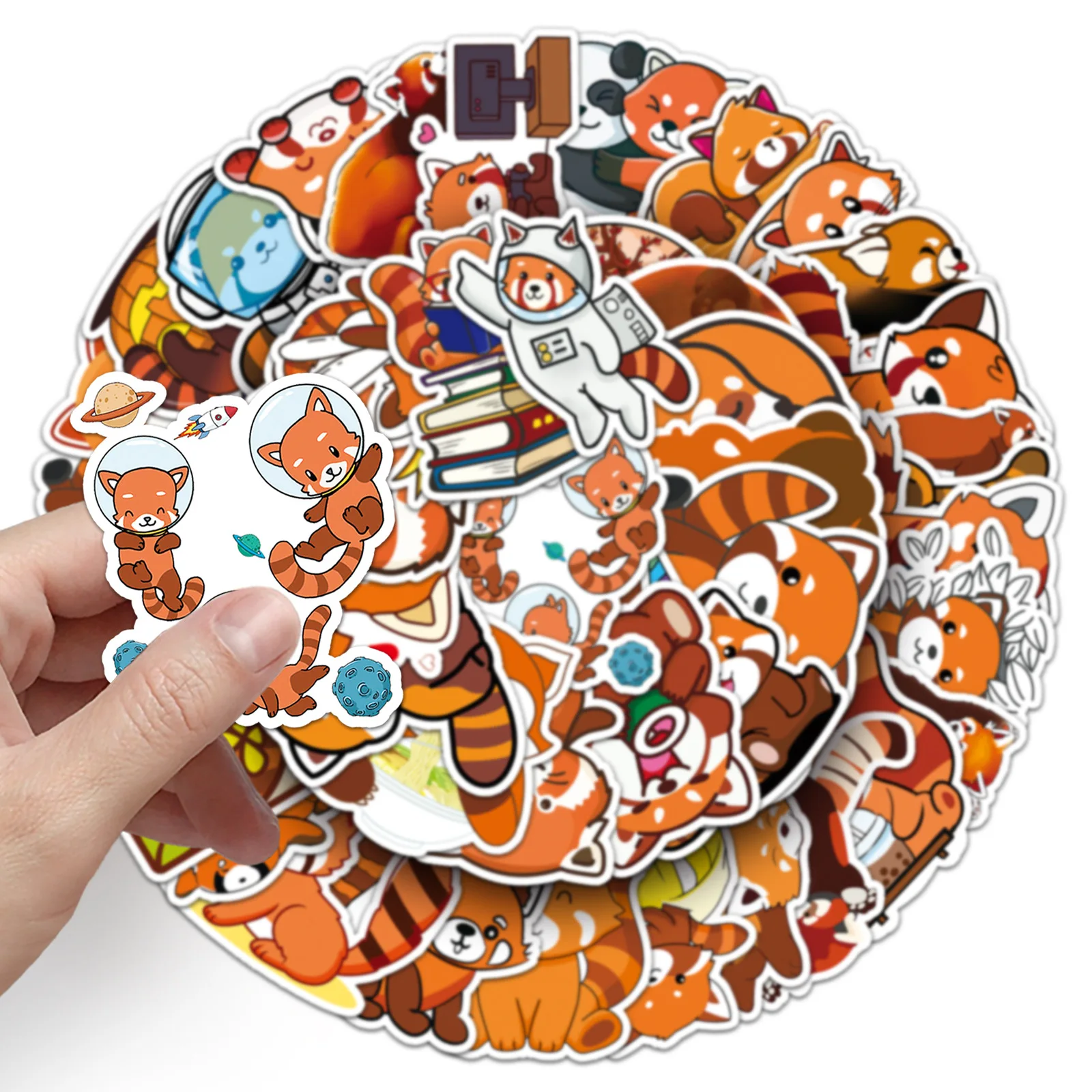 10/50PCS Cute Animal Red Panda Graffiti Sticker Cartoon Cute Fun DIY Water Cup Stationery Box Guitar Luggage Decal Toy
10/50PCS Cute Animal Red Panda Graffiti Sticker Cartoon Cute Fun DIY Water Cup Stationery Box Guitar Luggage Decal Toy