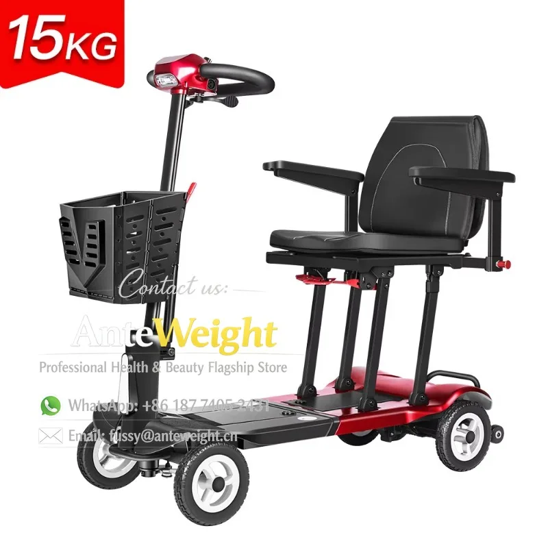 Magnesium 15Kg Lightweight Mobility Scooters Powerful Brushless Long Range Electric Portable Mobility Scooter for Senior Disable
Magnesium 15Kg Lightweight Mobility Scooters Powerful Brushless Long Range Electric Portable Mobility Scooter for Senior Disable