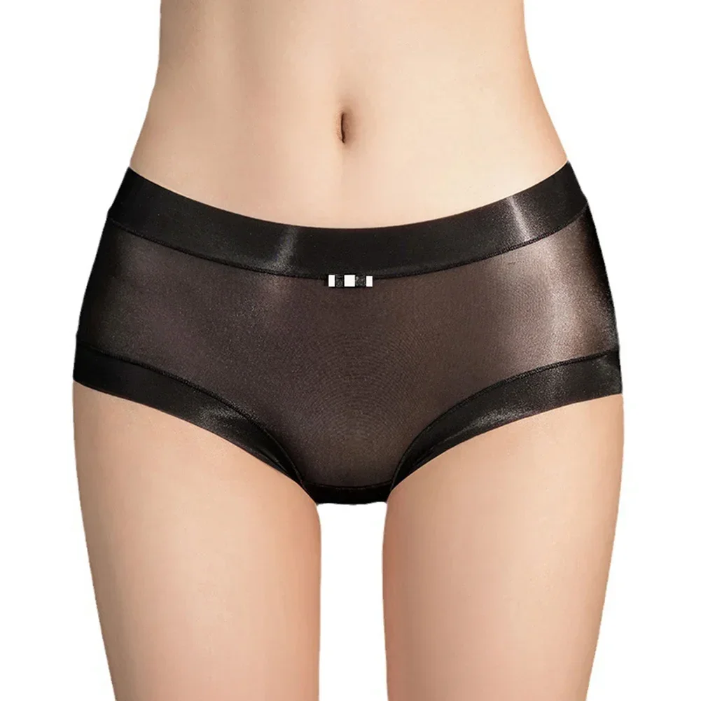Ice Silk Women Sexy Transparent Briefs Seamless Underwear Shiny Underpants Soft Underwear Elastic G String Bikini
Ice Silk Women Sexy Transparent Briefs Seamless Underwear Shiny Underpants Soft Underwear Elastic G String Bikini