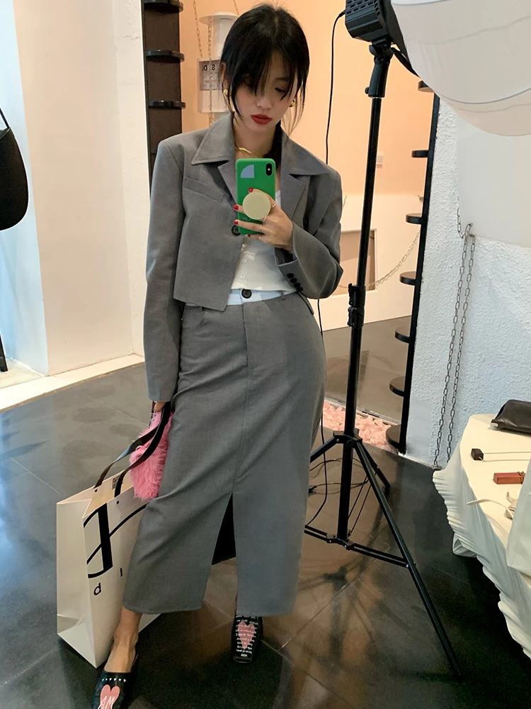 Salt Series Spring 2025 Two-Piece Set Suit Jaet Split Skirt Faionable Commute Sle Women's Clothing Polyester
Salt Series Spring 2025 Two-Piece Set Suit Jaet Split Skirt Faionable Commute Sle Women's Clothing Polyester