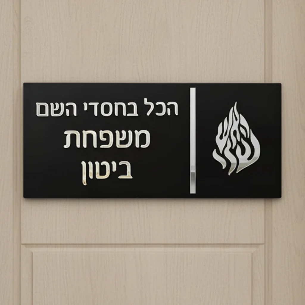 Personalized Hebrew Family Name Sign Entrance Sign for Door Apartment Door Plate House Numbers Acrylic 3D Last Name Sign Gift
Personalized Hebrew Family Name Sign Entrance Sign for Door Apartment Door Plate House Numbers Acrylic 3D Last Name Sign Gift