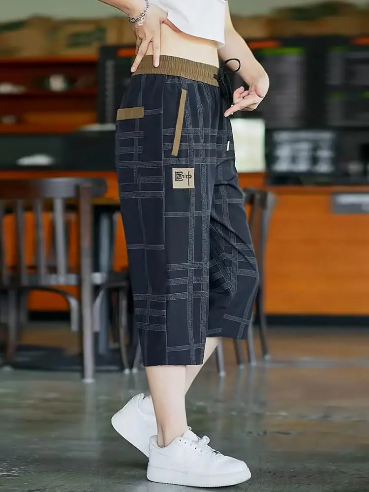 Men's Faionable Qui-Dry Sport orts Spring Summer Print Plaid Seven-Quarter Length Casual Pants Korean Sle Embroidery ...
Men's Faionable Qui-Dry Sport orts Spring Summer Print Plaid Seven-Quarter Length Casual Pants Korean Sle Embroidery ...