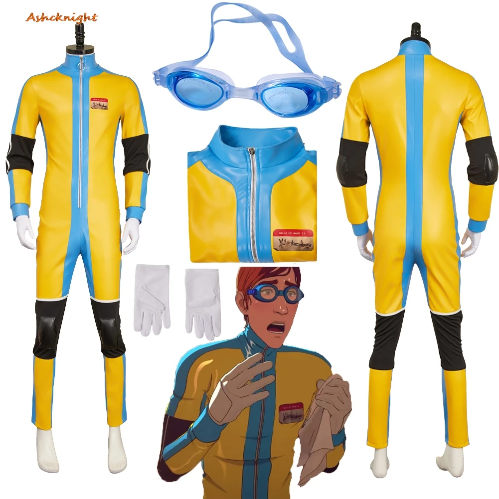 Game Dis Patch Cosplay Waterboy Jumpsuit Glasses Waterproof Clothes Men Party Disguise Outfits Suit Roleplay Halloween Costume
Game Dis Patch Cosplay Waterboy Jumpsuit Glasses Waterproof Clothes Men Party Disguise Outfits Suit Roleplay Halloween Costume