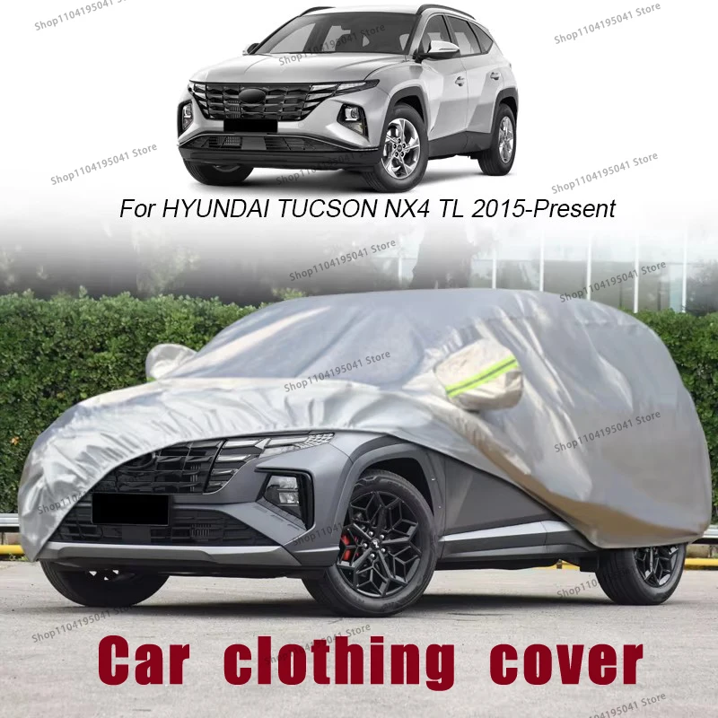 For Hyundai TUCSON NX4 Full Car Cover Rain Frost Snow Car protective cover ,UV protection,Car paint protection
For Hyundai TUCSON NX4 Full Car Cover Rain Frost Snow Car protective cover ,UV protection,Car paint protection