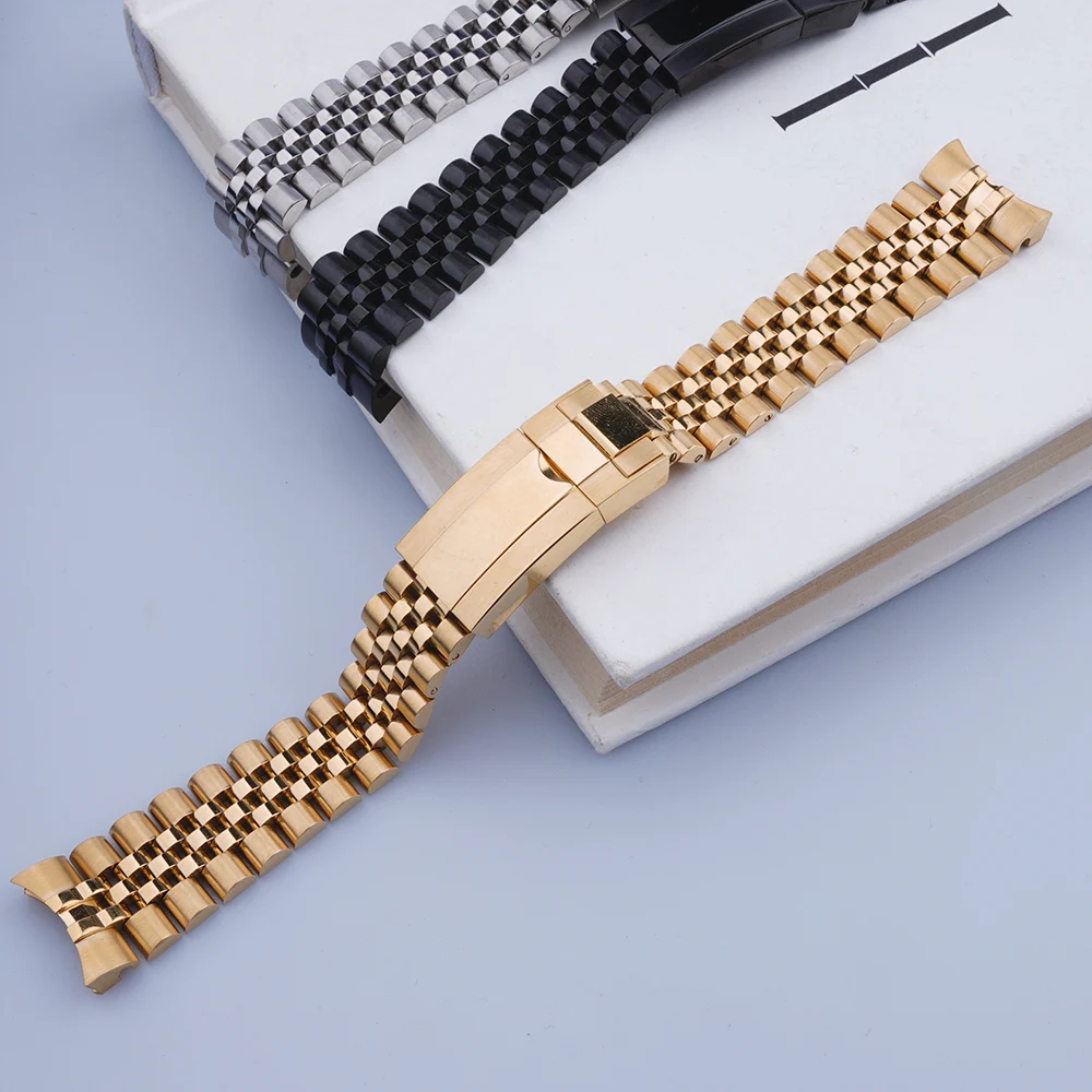 Carlywet 20mm 316L Stainless Steel Replacement Wrist Watch Band Strap Bracelet Jubilee With Oyster Clasp For Rolex GMT Master II
Carlywet 20mm 316L Stainless Steel Replacement Wrist Watch Band Strap Bracelet Jubilee With Oyster Clasp For Rolex GMT Master II
