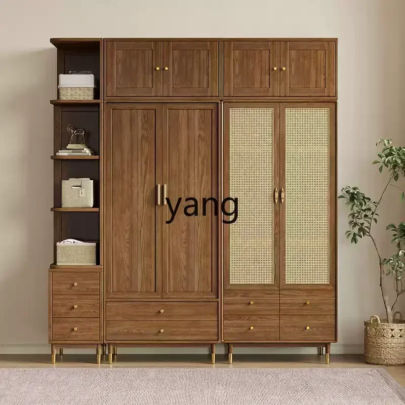 LTT large wardrobe solid wood two doors walnut Chinese wardrobe wood furniture
LTT large wardrobe solid wood two doors walnut Chinese wardrobe wood furniture