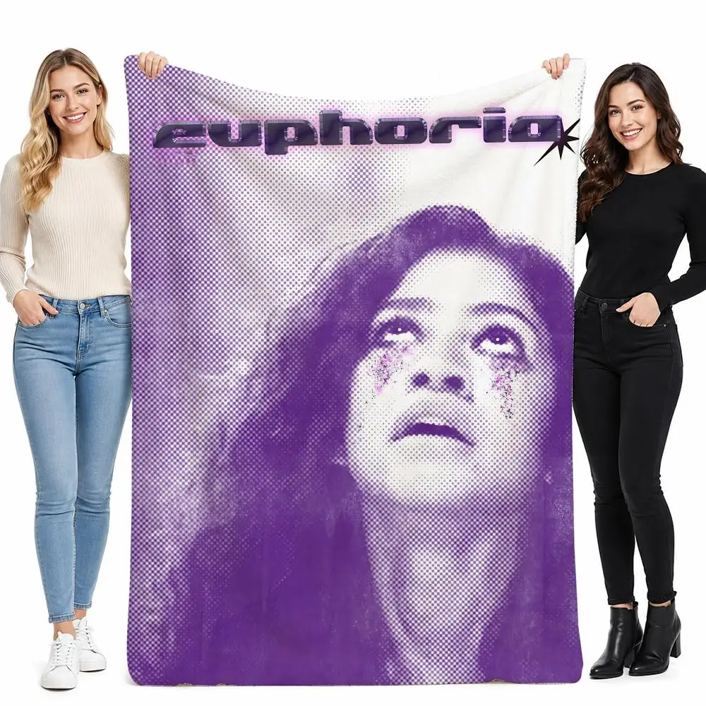 EupHOria TV Show Throw Soft Cozy Flannel Blanket for Couch Sofa Bed, Mid-Century Modern Art Lover Gift
EupHOria TV Show Throw Soft Cozy Flannel Blanket for Couch Sofa Bed, Mid-Century Modern Art Lover Gift
