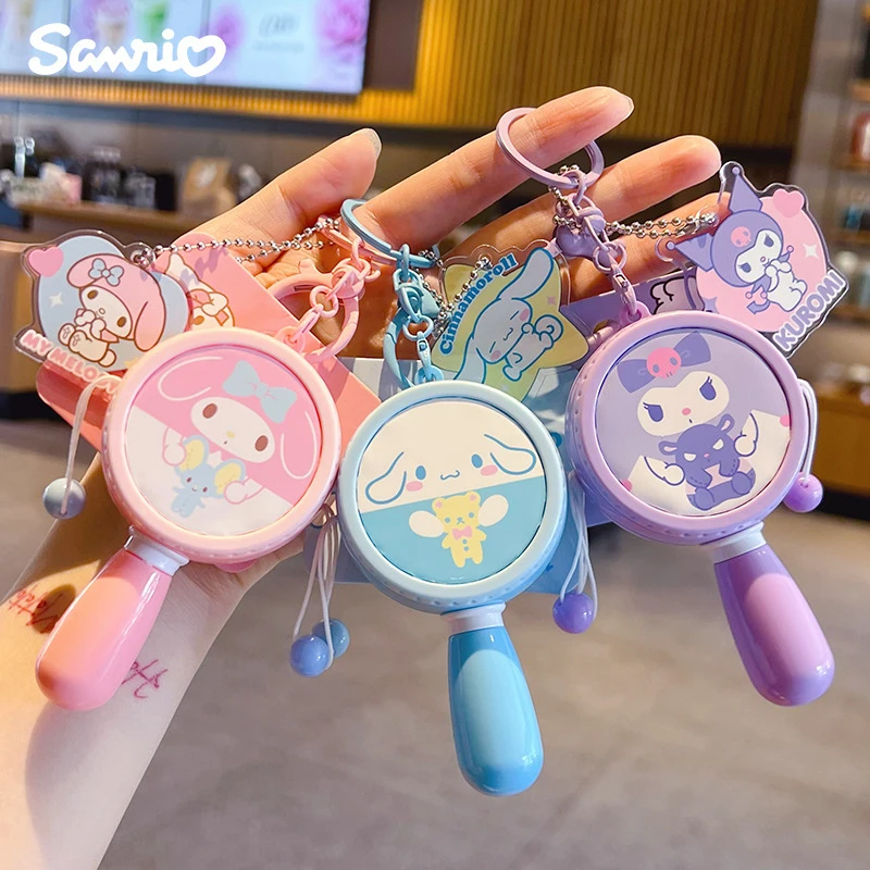 Authentic Sanrio rattle keychain plush toy cartoon stress-relief toy backpack keychain decoration gift
Authentic Sanrio rattle keychain plush toy cartoon stress-relief toy backpack keychain decoration gift