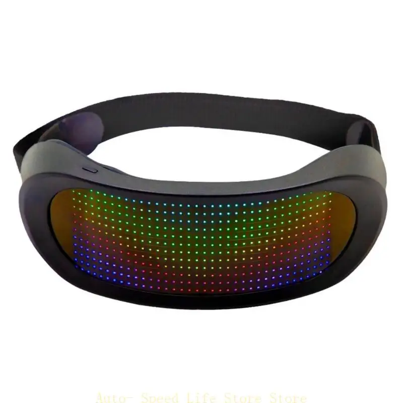 02DA Glowing Glasses Support Multi-language Text Editing Shutter Shade Glasses Light
02DA Glowing Glasses Support Multi-language Text Editing Shutter Shade Glasses Light