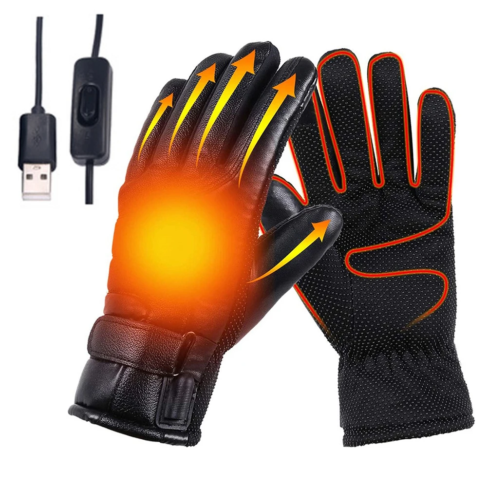 Winter Thermal Cycling Gloves Waterproof Skiing Motorcycle Riding USB Electric Heating Gloves Touchscreen Heated Hand Warmer
Winter Thermal Cycling Gloves Waterproof Skiing Motorcycle Riding USB Electric Heating Gloves Touchscreen Heated Hand Warmer