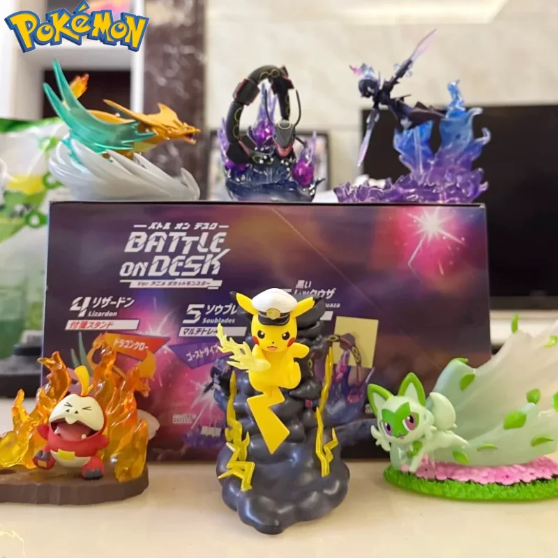 Original Re-Ment Pokemon Animated Edition Desq Desktop Battles Black Rayquaza Nyahoja Hogator Handmade Trendy Blind Box Gifts
Original Re-Ment Pokemon Animated Edition Desq Desktop Battles Black Rayquaza Nyahoja Hogator Handmade Trendy Blind Box Gifts