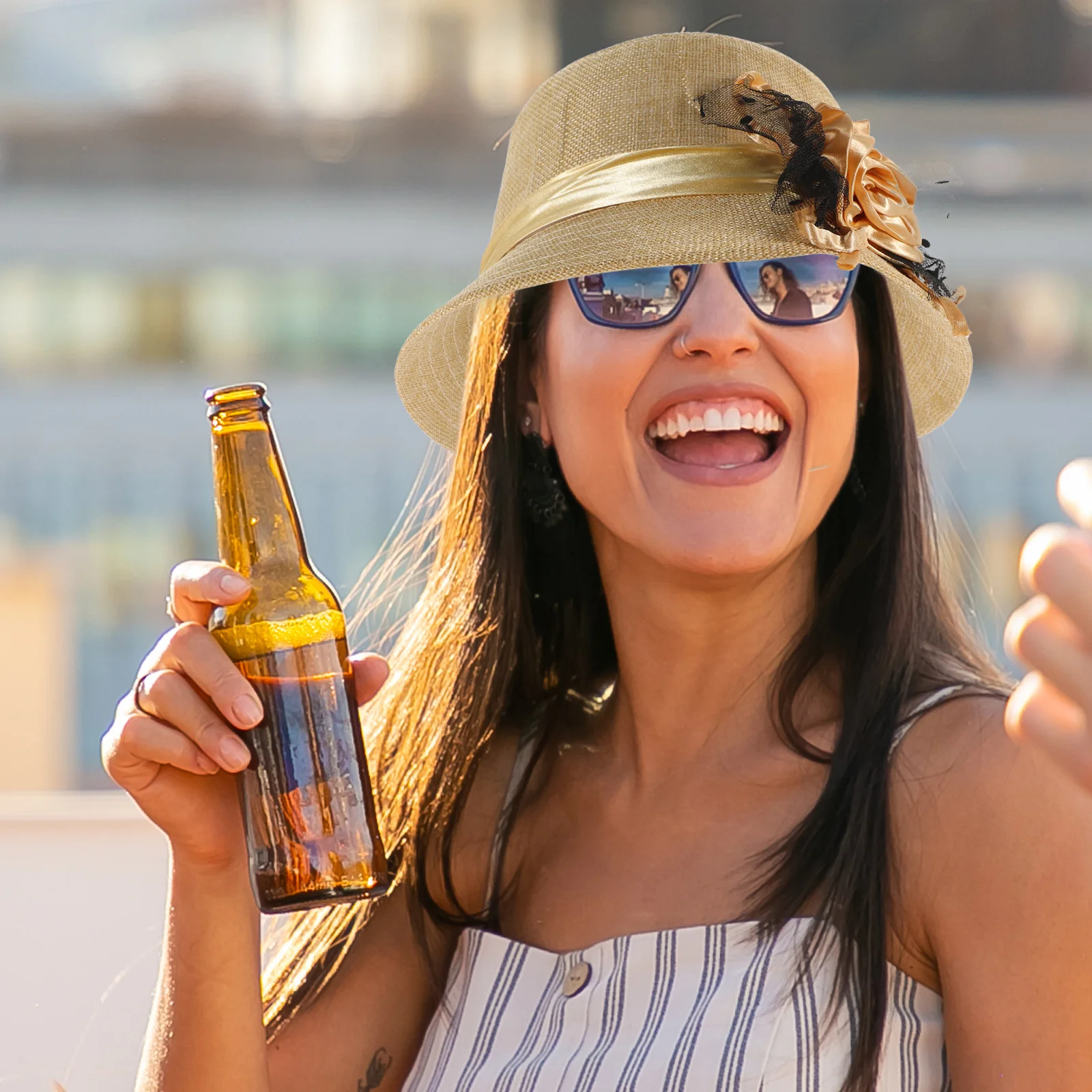 Church Hat for Women Elegant Lace Flower Bucket Hat Warm Fashionable Outdoor Casual Thermal Headwear Vintage Tea Party Accessory
Church Hat for Women Elegant Lace Flower Bucket Hat Warm Fashionable Outdoor Casual Thermal Headwear Vintage Tea Party Accessory