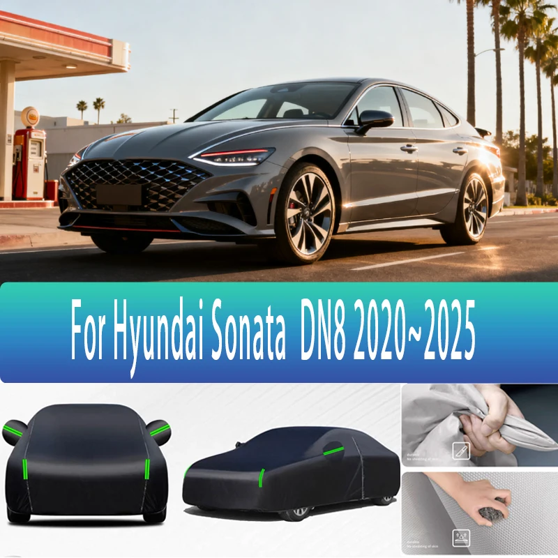 For Hyundai Sonata DN8 2020~2025 2021 2022 Outdoor Protection Full Car Covers Snow Cover Sunshade Waterproof Dustproof Exterior
For Hyundai Sonata DN8 2020~2025 2021 2022 Outdoor Protection Full Car Covers Snow Cover Sunshade Waterproof Dustproof Exterior