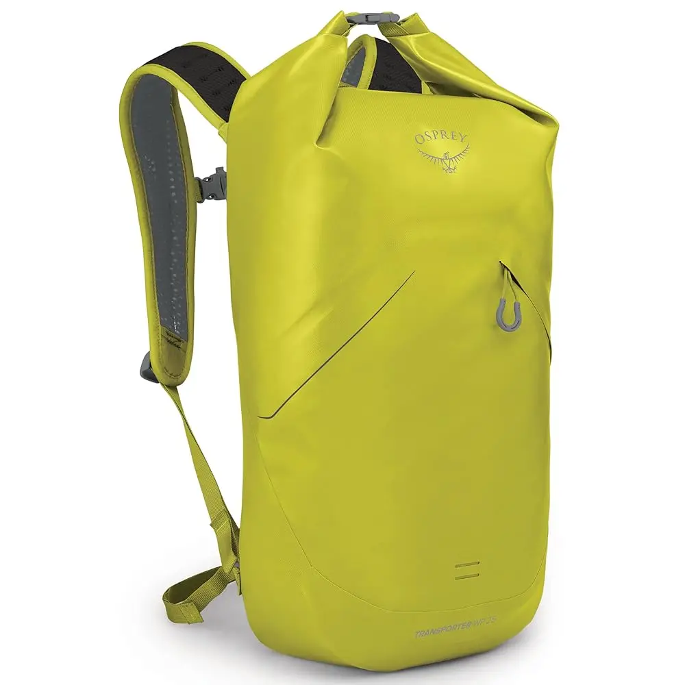Transporter 25L Roll Top Waterproof Laptop Backpack, Lemongrass, Yellow One Size
Transporter 25L Roll Top Waterproof Laptop Backpack, Lemongrass, Yellow One Size