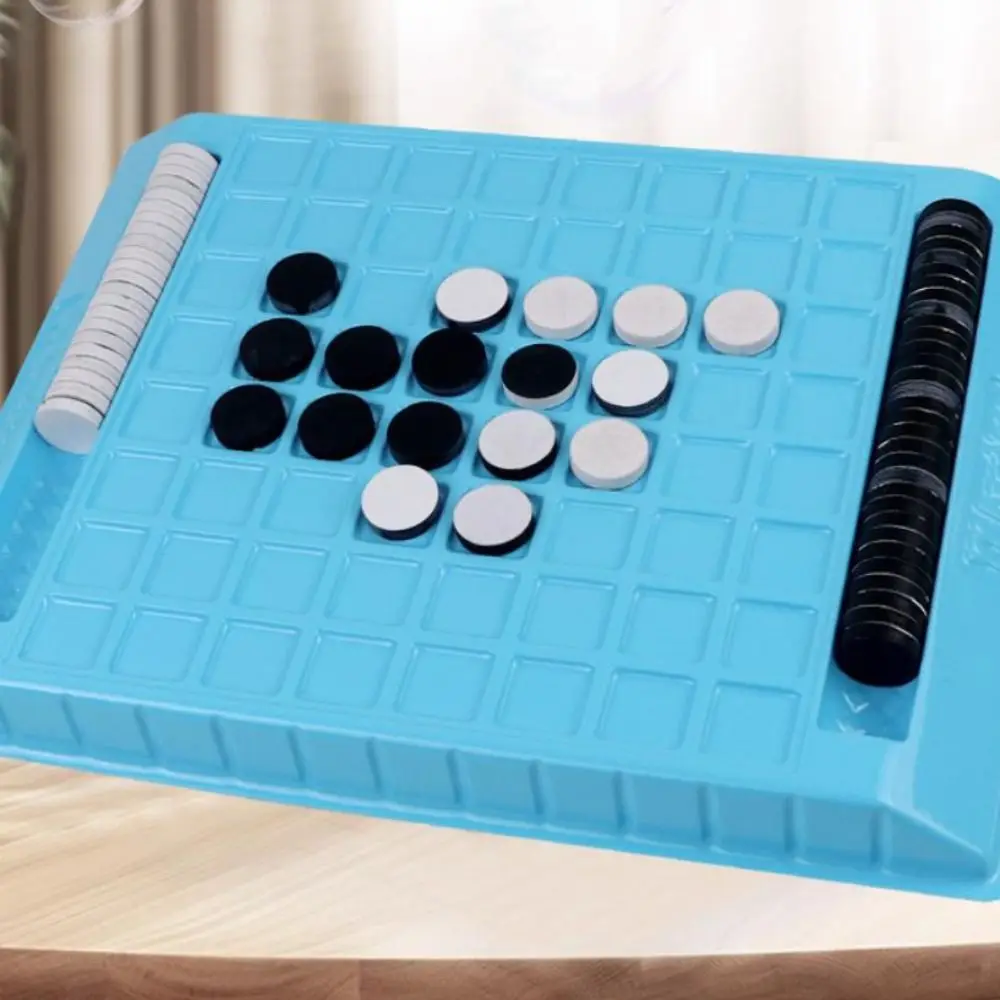 Tabletop Game Flip Black White Chess Board Touch Flip Portable Overturn Chess Funny Parent-Child Interactive
Tabletop Game Flip Black White Chess Board Touch Flip Portable Overturn Chess Funny Parent-Child Interactive