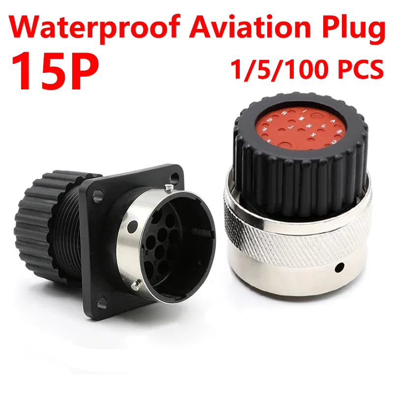 1/5PCS 15 Hole ITT Aviation Wiring Socket Waterproof Male Female Connector Plug Plastic Shell 192900-0582 192900-0581
1/5PCS 15 Hole ITT Aviation Wiring Socket Waterproof Male Female Connector Plug Plastic Shell 192900-0582 192900-0581