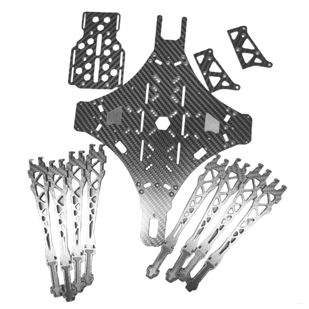 Carbon Fiber Sheet Plate Cutting Carbon Board Panel Process Customized CNC Machining Engrave FPV Frame Drone Arm Matte Glossy
Carbon Fiber Sheet Plate Cutting Carbon Board Panel Process Customized CNC Machining Engrave FPV Frame Drone Arm Matte Glossy