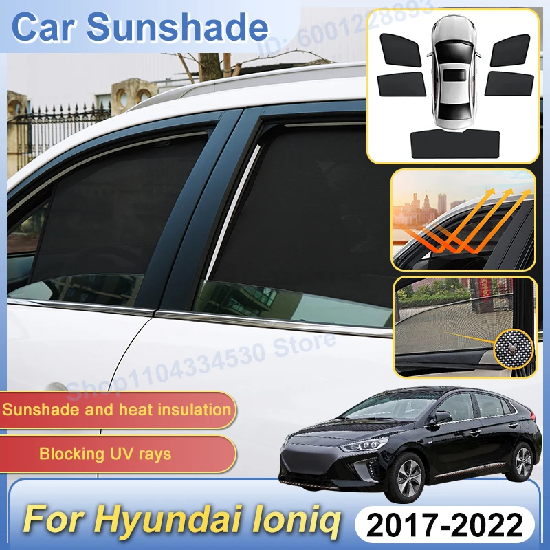For Hyundai Ioniq 2018 2017~2022 AE Car Mesh Sun Shade Magnetic Sunshade Accessories Sunscreen Window Windshield Visor Auto Part
For Hyundai Ioniq 2018 2017~2022 AE Car Mesh Sun Shade Magnetic Sunshade Accessories Sunscreen Window Windshield Visor Auto Part
