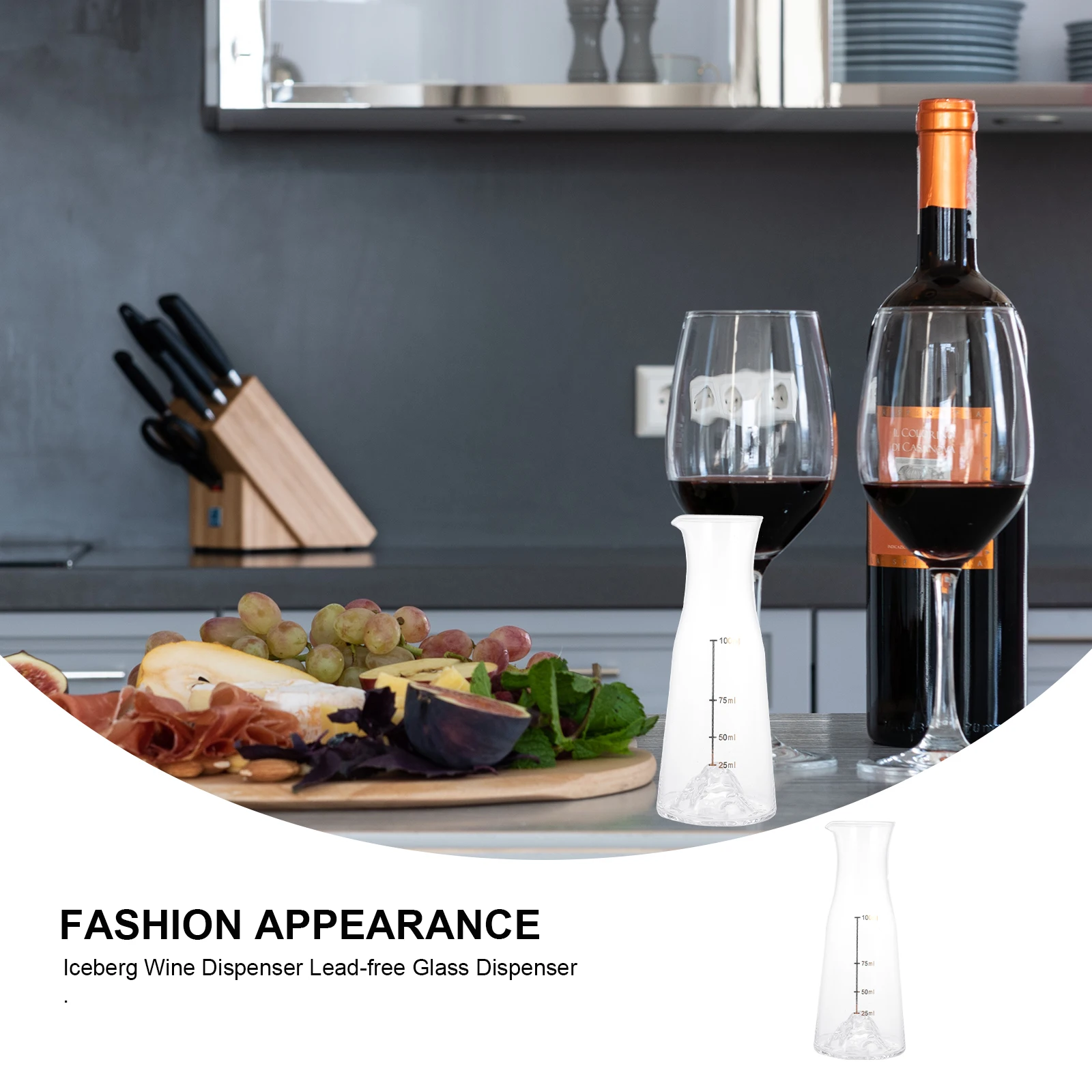 Glass Wine Decanter Lead-Free Artistic Practical Design for Family Banquets Bars Liquor Dispenser Wine Decanter
Glass Wine Decanter Lead-Free Artistic Practical Design for Family Banquets Bars Liquor Dispenser Wine Decanter