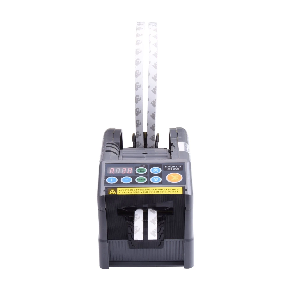 KNOKOO Automatic Tape Dispenser ATD-60GR Packaging Tape Cutter Machine Width 6-60mm With Memory Function
KNOKOO Automatic Tape Dispenser ATD-60GR Packaging Tape Cutter Machine Width 6-60mm With Memory Function