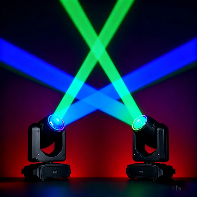 TIITEE New Lighting DMX512 Control 2x60W 4-in-1 RGBW Mini Moving Head Dual Heads Moving Beam Effect Light Stage Lighting
TIITEE New Lighting DMX512 Control 2x60W 4-in-1 RGBW Mini Moving Head Dual Heads Moving Beam Effect Light Stage Lighting