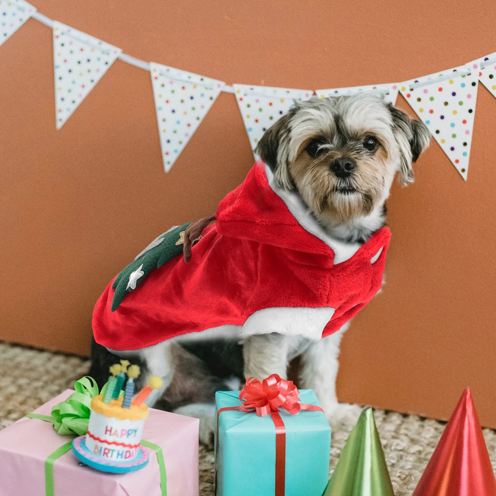 Pet Clothes for Lovely Appearance Clothing Xmas Themed Garment Dog Holiday Outfits Comfort Dogs and Cats
Pet Clothes for Lovely Appearance Clothing Xmas Themed Garment Dog Holiday Outfits Comfort Dogs and Cats