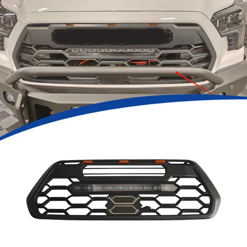 Для Toyota Tacoma 2016-2023: Глянцевый черный комплект обвеса GT Style Racing Grille
Для Toyota Tacoma 2016-2023: Глянцевый черный комплект обвеса GT Style Racing Grille