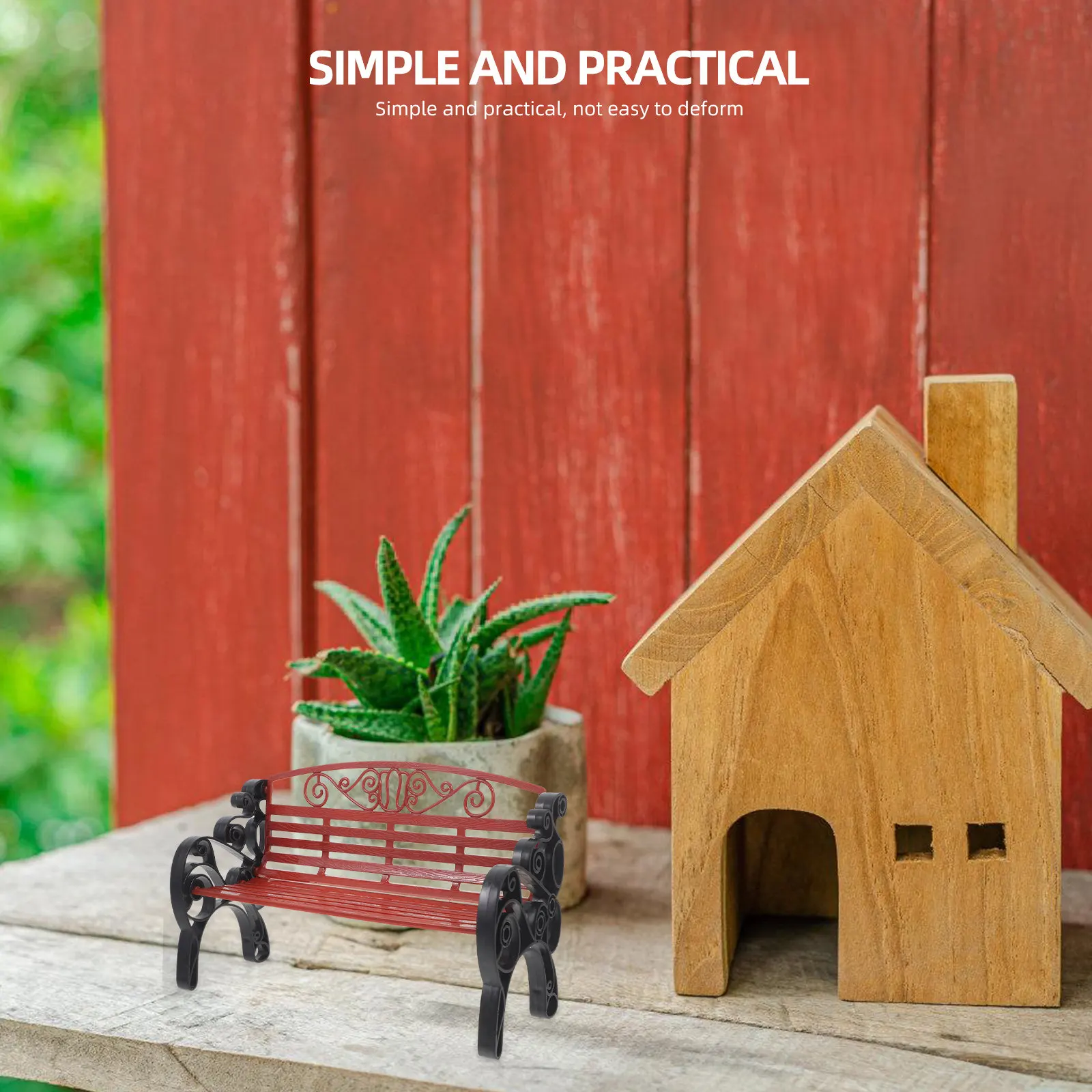 Miniature Home Chairs Small Simulation Park Bench Model Tabletop Decor Realistic Small Park Bench Ornament for fairy garden deco
Miniature Home Chairs Small Simulation Park Bench Model Tabletop Decor Realistic Small Park Bench Ornament for fairy garden deco