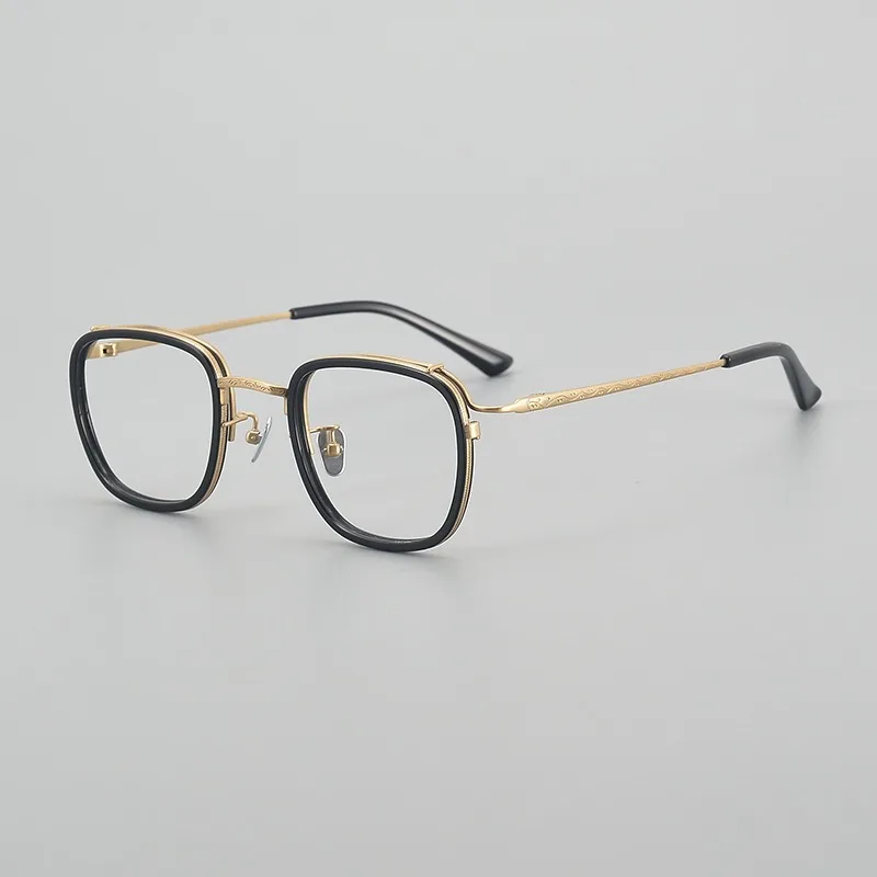 Handmade Square Lightweight Optical Anti Blue Light Titanium Glasses Frames Retro Men's Myopia for Women Designer Eyewear Gafas
Handmade Square Lightweight Optical Anti Blue Light Titanium Glasses Frames Retro Men's Myopia for Women Designer Eyewear Gafas