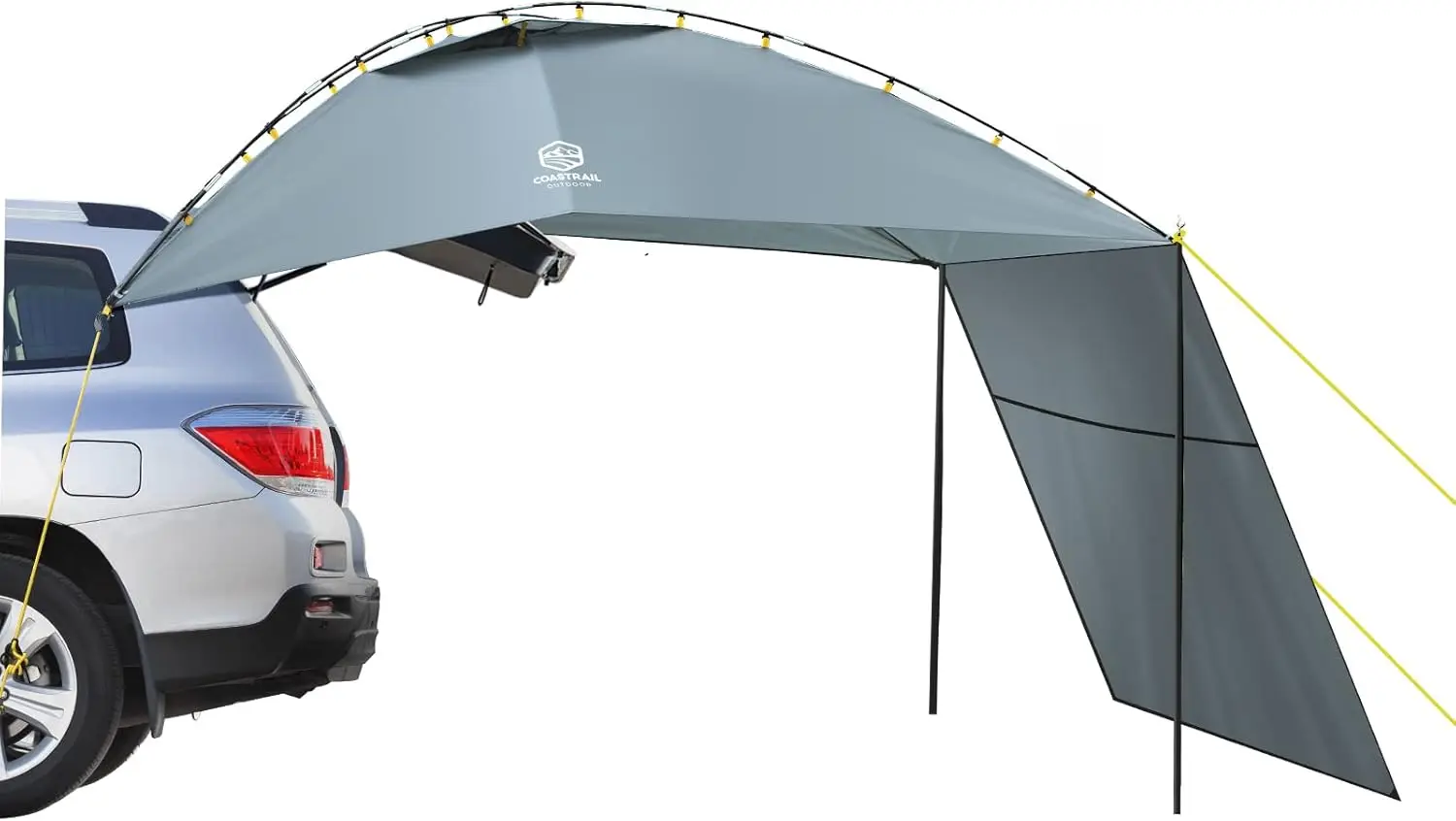 Coastrail Outdoor Car Canopy Sun Shade With Side-Wall, Suv Awning Car Rear Tent Portable Camping Shelter For Tent Campers, Sun
Coastrail Outdoor Car Canopy Sun Shade With Side-Wall, Suv Awning Car Rear Tent Portable Camping Shelter For Tent Campers, Sun
