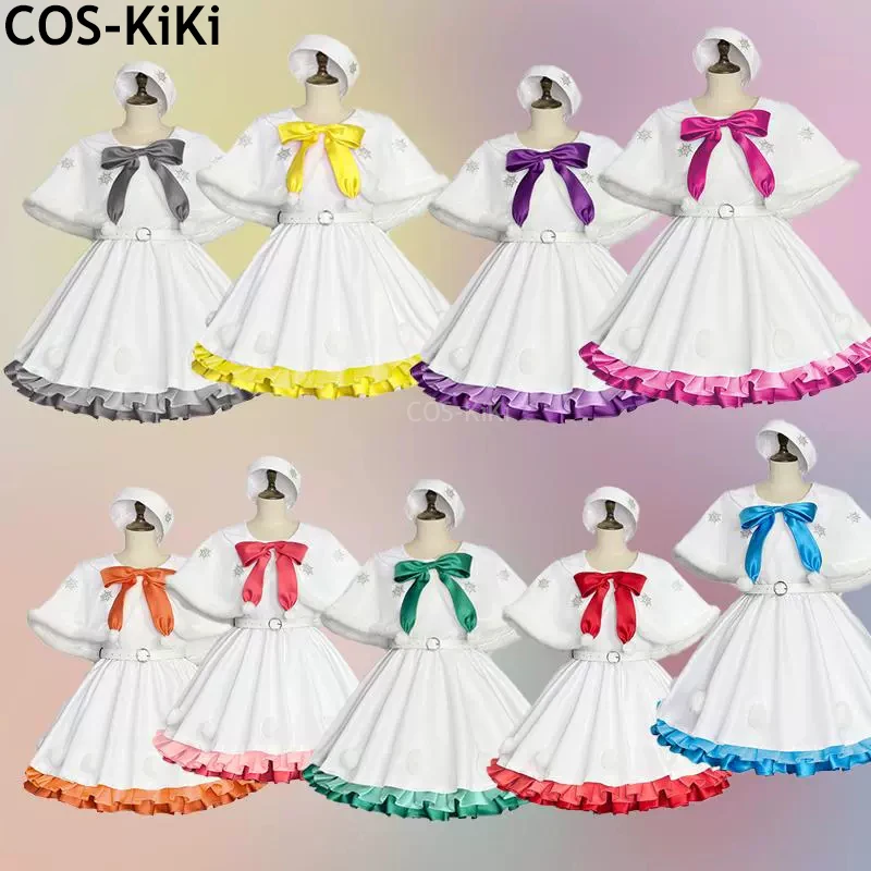 COS-KiKi Anime Lovelive Choir Aqours Riko Dia Yoshiko New Year Game Suit Christmas Winter Dress Elegant Uniform Cosplay Costume
COS-KiKi Anime Lovelive Choir Aqours Riko Dia Yoshiko New Year Game Suit Christmas Winter Dress Elegant Uniform Cosplay Costume