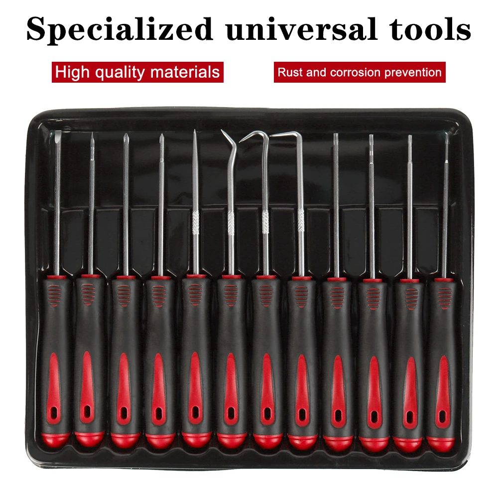 12pcs Screwdriver Hook Set Motorcycle Removal Tools For Oil Seal Hook Precision Boat Repair Car Craft Puller O-Ring Garage Tools
12pcs Screwdriver Hook Set Motorcycle Removal Tools For Oil Seal Hook Precision Boat Repair Car Craft Puller O-Ring Garage Tools