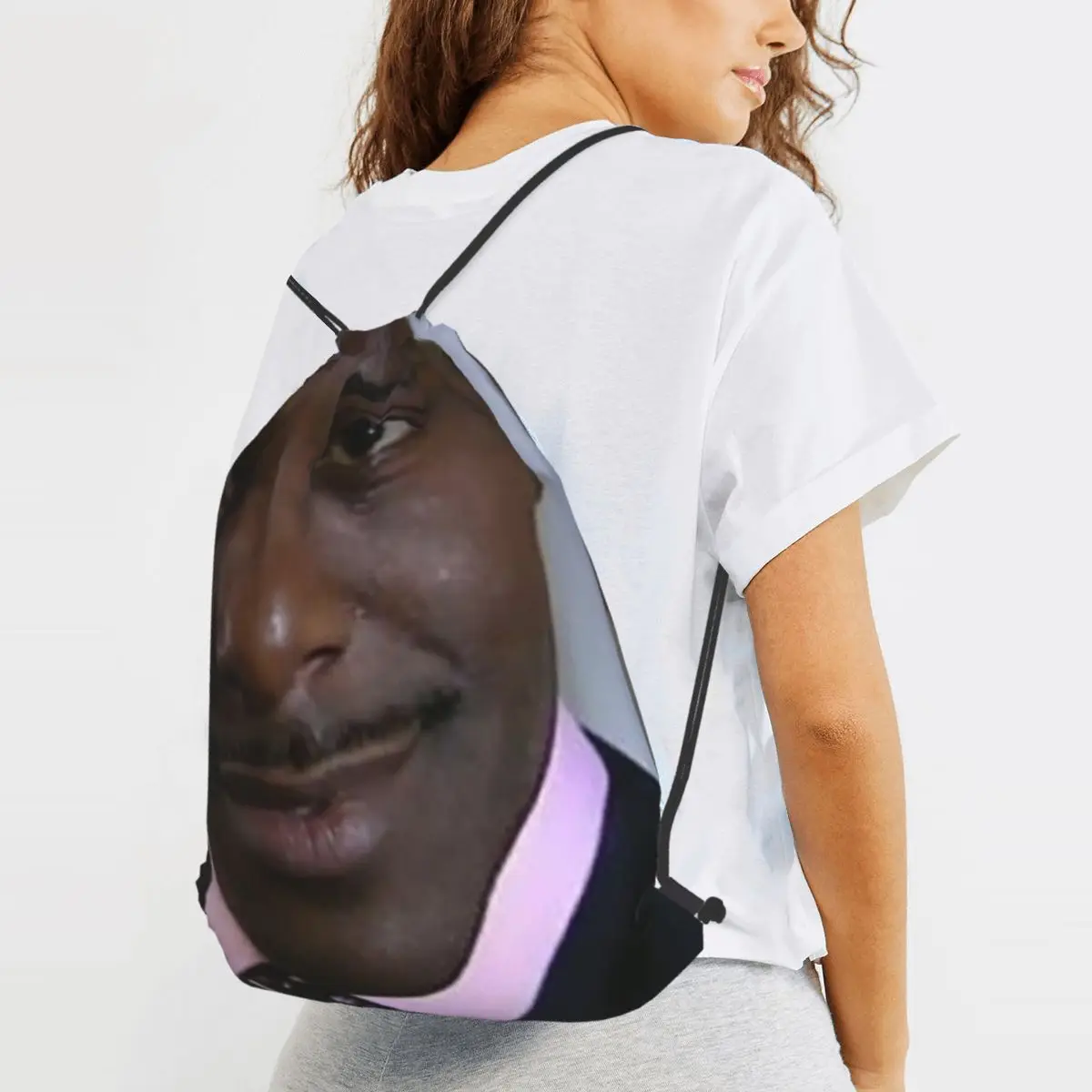 Alan Johnson Peep S Backpacks Portable Drawstring Bags Sports Bag Book Bags for Travel School
Alan Johnson Peep S Backpacks Portable Drawstring Bags Sports Bag Book Bags for Travel School