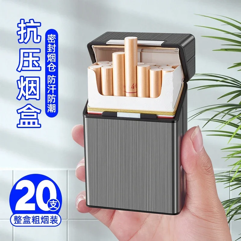 Cigarette Case Smoking Cigarettes Aluminum Cigar Tobacco Holder Pocket Box Storage Container Gift Box Hot Sale
Cigarette Case Smoking Cigarettes Aluminum Cigar Tobacco Holder Pocket Box Storage Container Gift Box Hot Sale