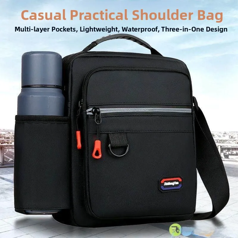 Men's Outdoor Oxford Cloth Waterproof Single Shoulder Crossbody Bag Portable Backpack for Travel And Leisure Activities
Men's Outdoor Oxford Cloth Waterproof Single Shoulder Crossbody Bag Portable Backpack for Travel And Leisure Activities