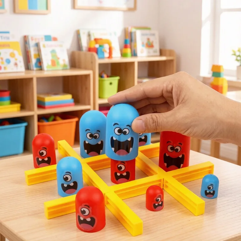 Funny Tic Tac Toe Big Eating Small Chess Table Board Game Interactive Multiplayer Party for Kids Adults Family
Funny Tic Tac Toe Big Eating Small Chess Table Board Game Interactive Multiplayer Party for Kids Adults Family