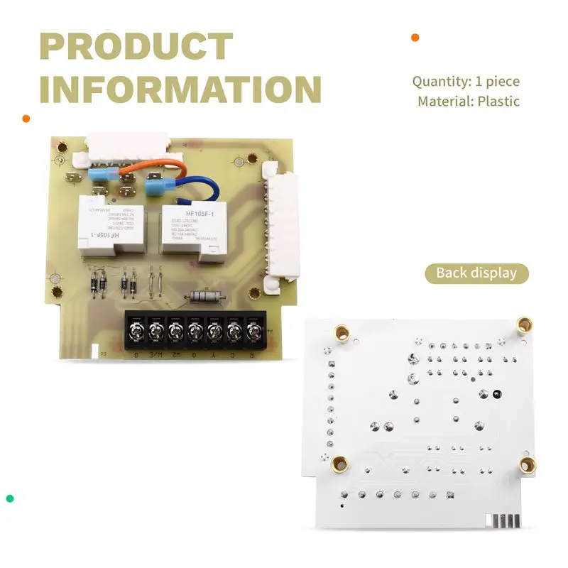 【БЫСТРАЯ ПРОДАЖА】Плата управления печью для Intertherm/Nordyne/Miller AC/HP, замена 624-568 624-5680 AC4003-2
【БЫСТРАЯ ПРОДАЖА】Плата управления печью для Intertherm/Nordyne/Miller AC/HP, замена 624-568 624-5680 AC4003-2