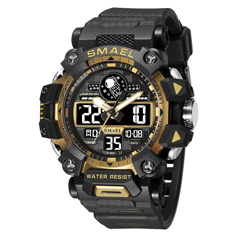 Classic Brand Men for Sports Watch Dual Display Analog Digital LED Electronic Quartz Watches Waterproof Swimming Military
Classic Brand Men for Sports Watch Dual Display Analog Digital LED Electronic Quartz Watches Waterproof Swimming Military